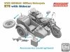 Freedom 16005 R75 with Sidecar WWII German Motorcycle 1/16